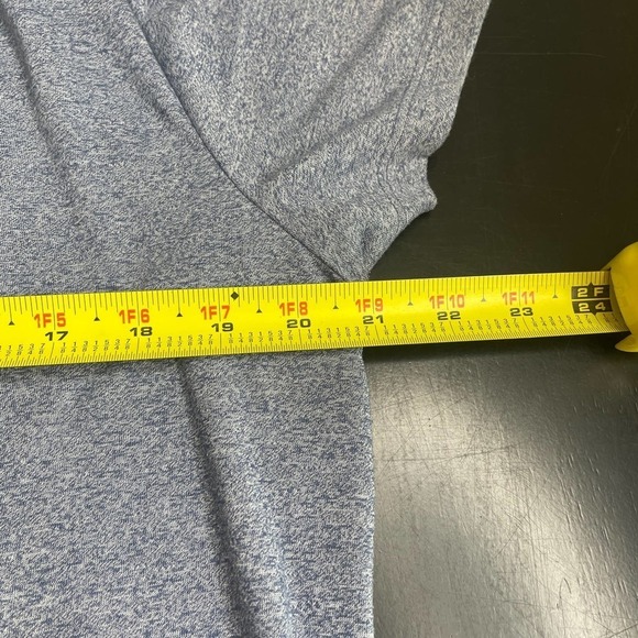 Under Armour Blue Short Sleeve Exercise Activewear Workout Top Shirt Size XL - Picture 7 of 10